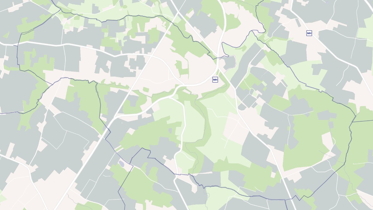 Aperçu cartographique de Saint-Félix-de-Foncaude, centré sur la commune