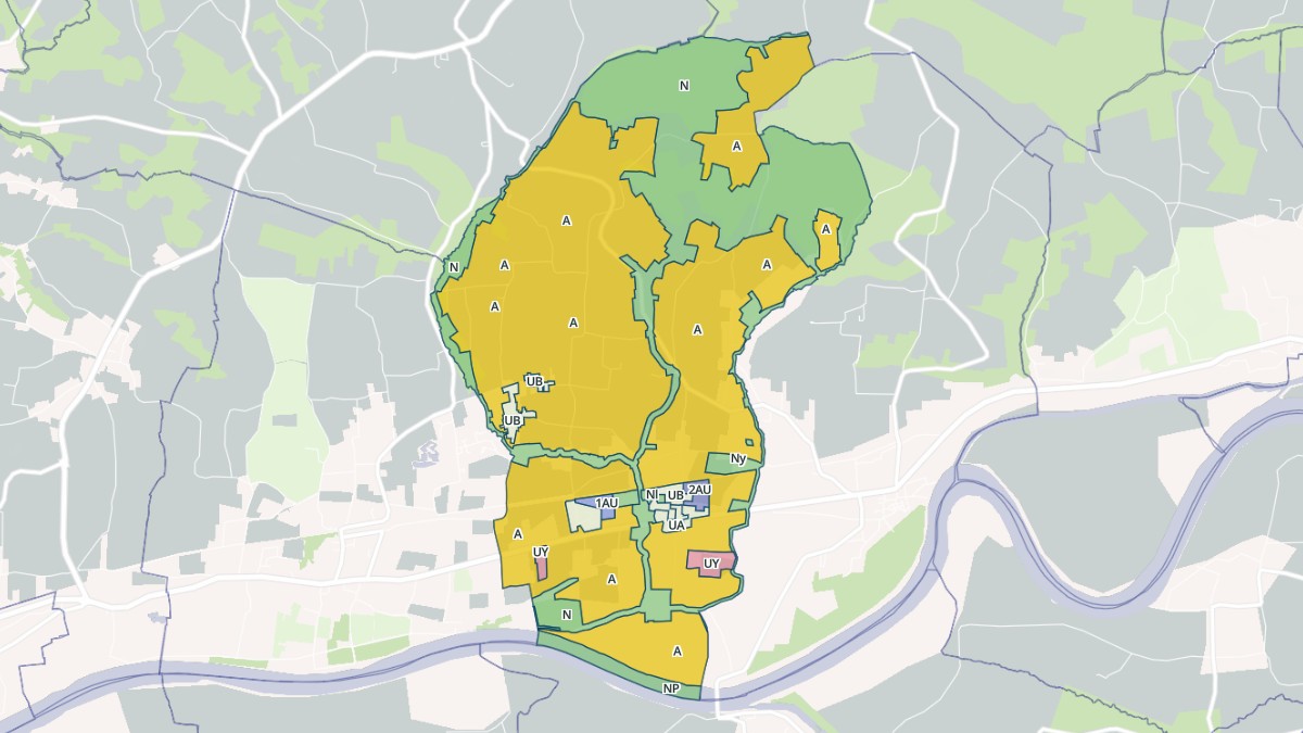 Aperçu cartographique de Saint-Martin-de-Sescas, centré sur la commune