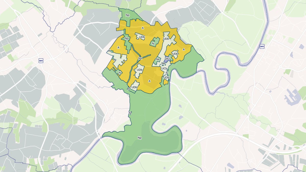 Aperçu cartographique de Savignac-de-l'Isle, centré sur la commune