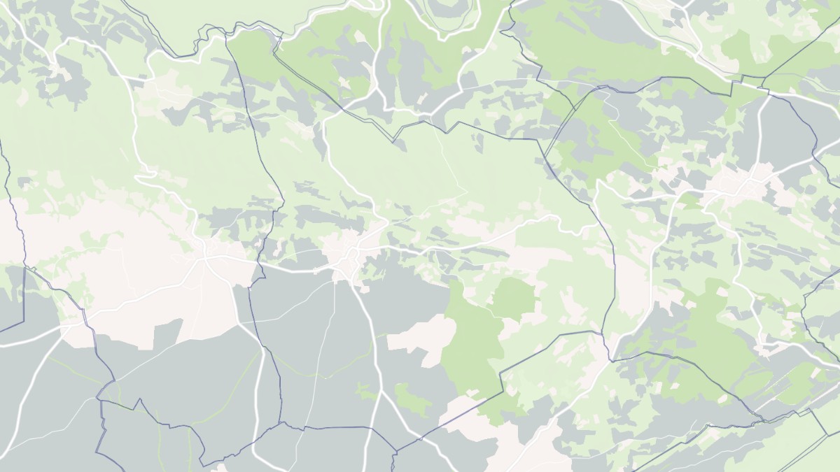 Aperçu cartographique de Azillanet, centré sur la commune