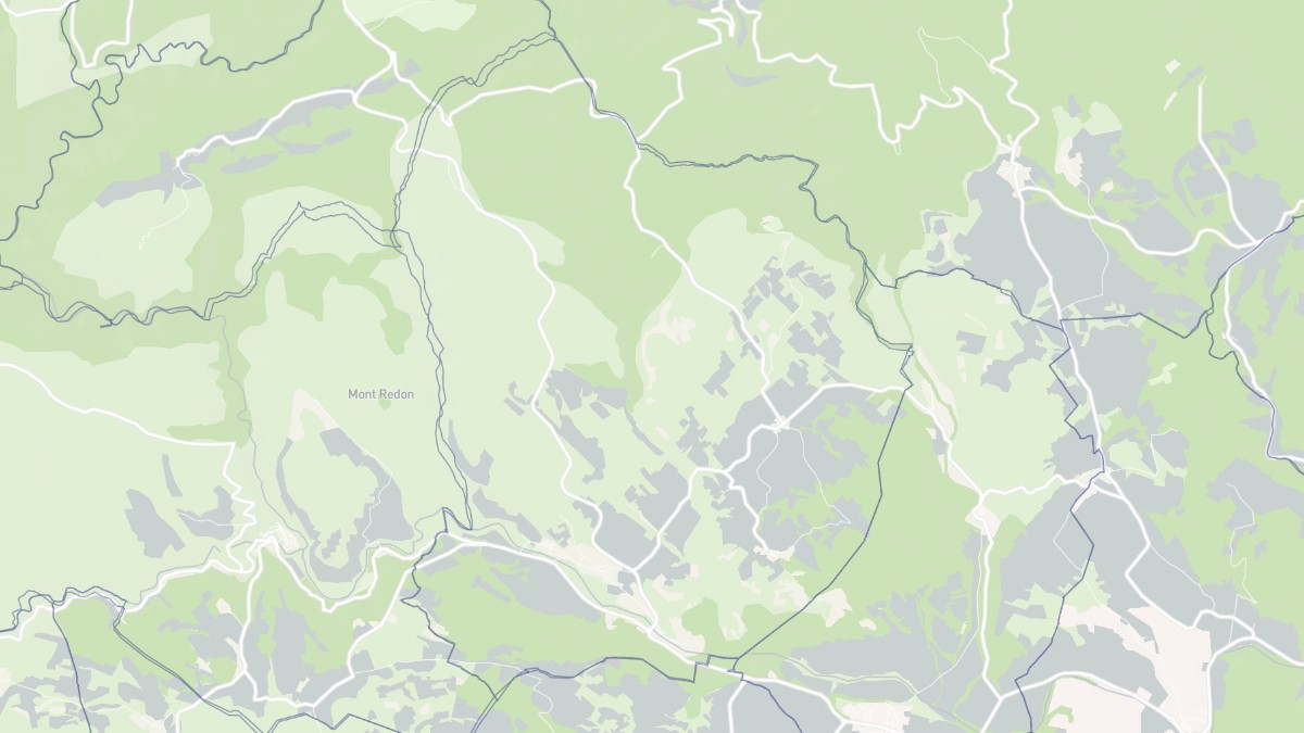 Aperçu cartographique de La Caunette, centré sur la commune