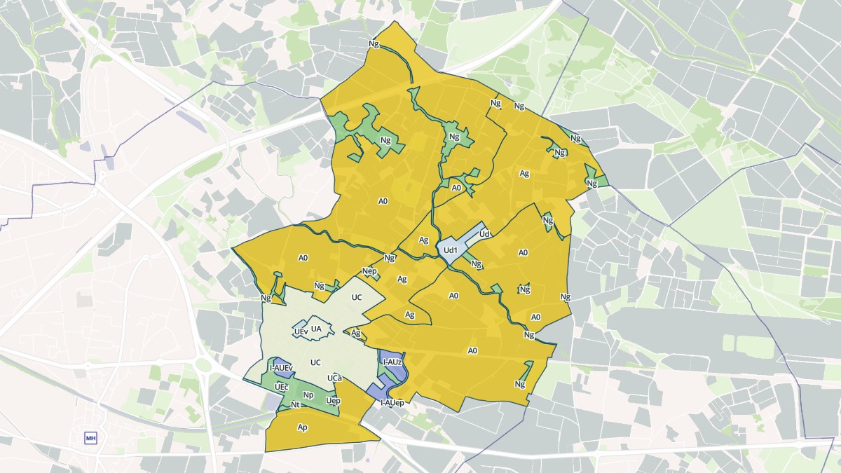 Aperçu cartographique de Cers, centré sur la commune