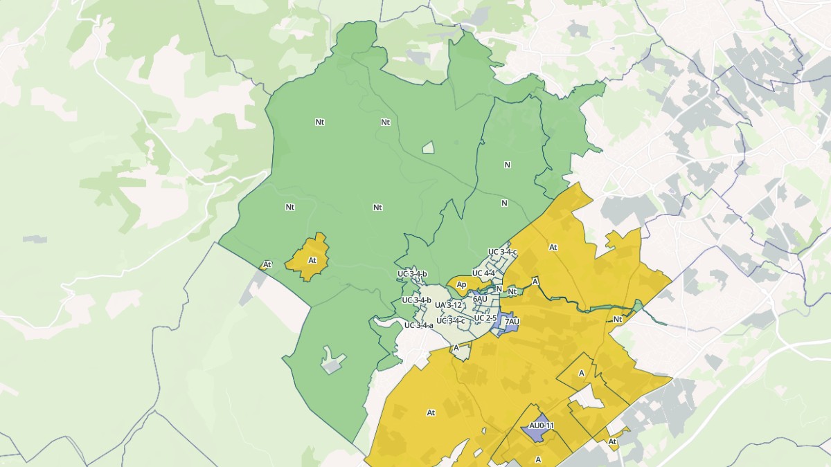 Aperçu cartographique de Cournonterral, centré sur la commune