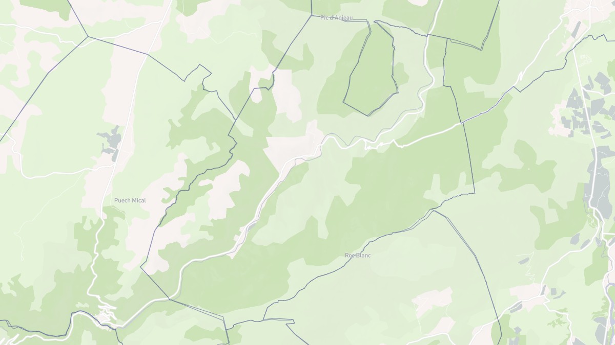Aperçu cartographique de Gorniès, centré sur la commune