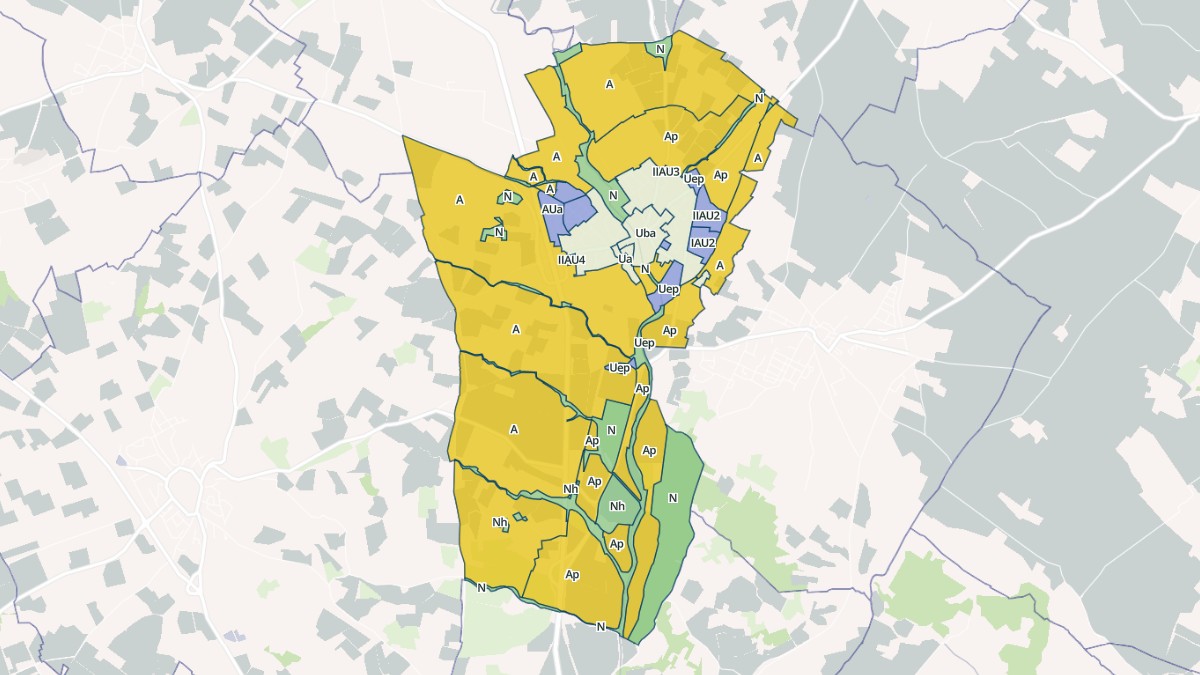 Aperçu cartographique de Lieuran-lès-Béziers, centré sur la commune