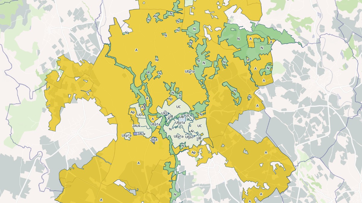 Aperçu cartographique de Magalas, centré sur la commune