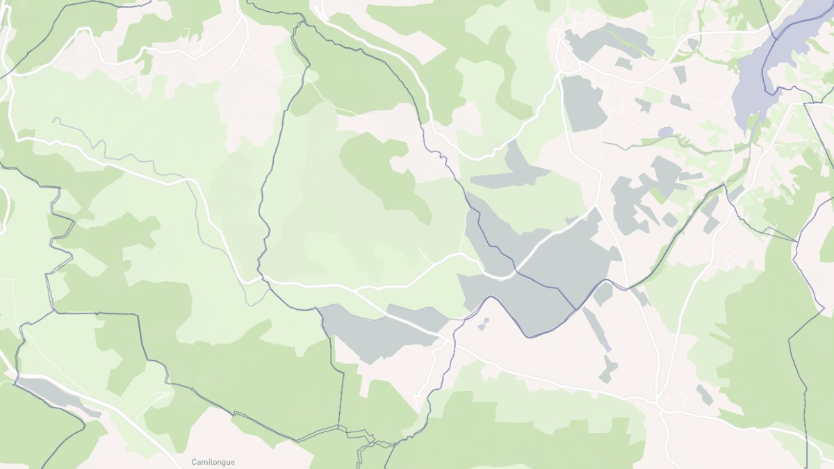 Aperçu cartographique de Mérifons, centré sur la commune