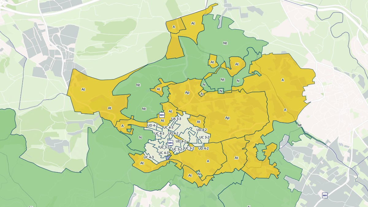 Aperçu cartographique de Murviel-lès-Montpellier, centré sur la commune
