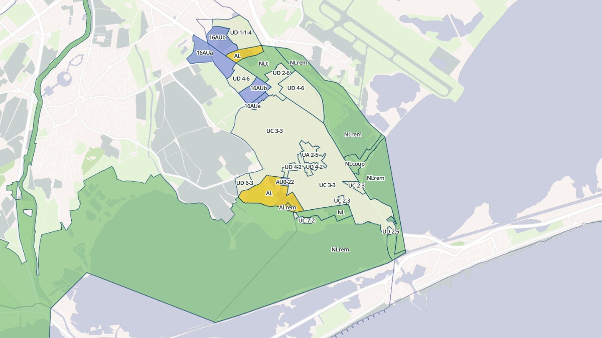Aperçu cartographique de Pérols, centré sur la commune