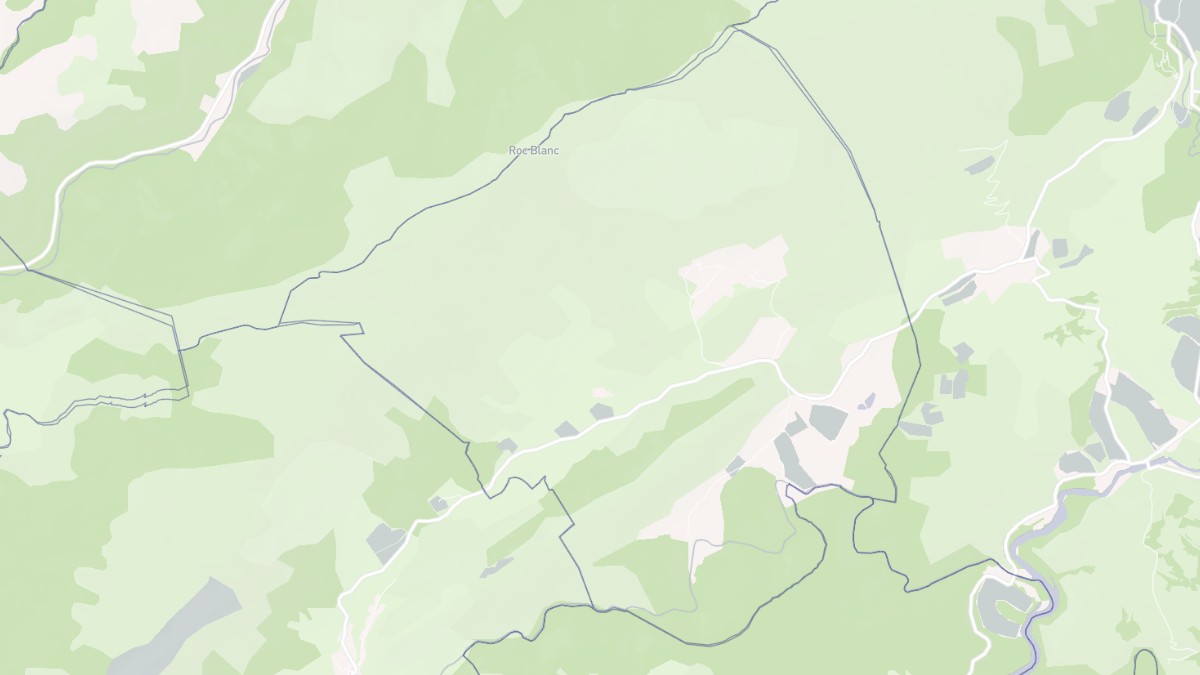 Aperçu cartographique de Saint-André-de-Buèges, centré sur la commune