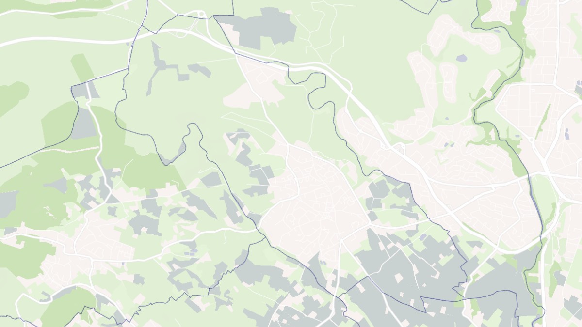 Aperçu cartographique de Saint-Georges-d'Orques, centré sur la commune