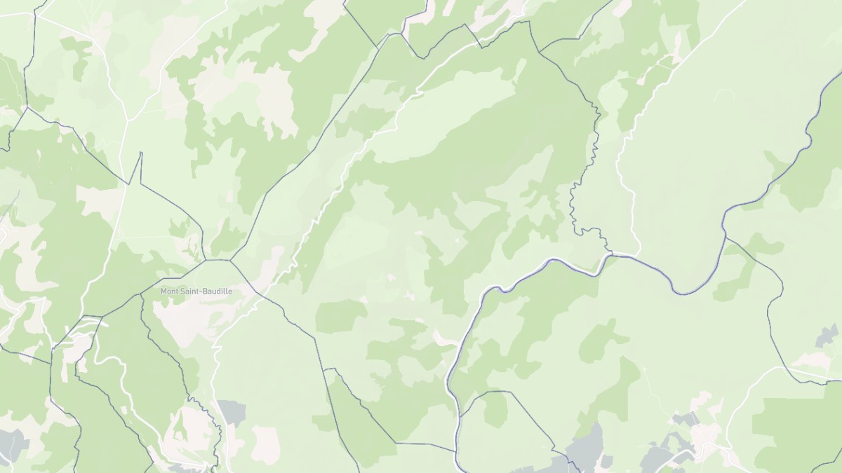 Aperçu cartographique de Saint-Guilhem-le-Désert, centré sur la commune