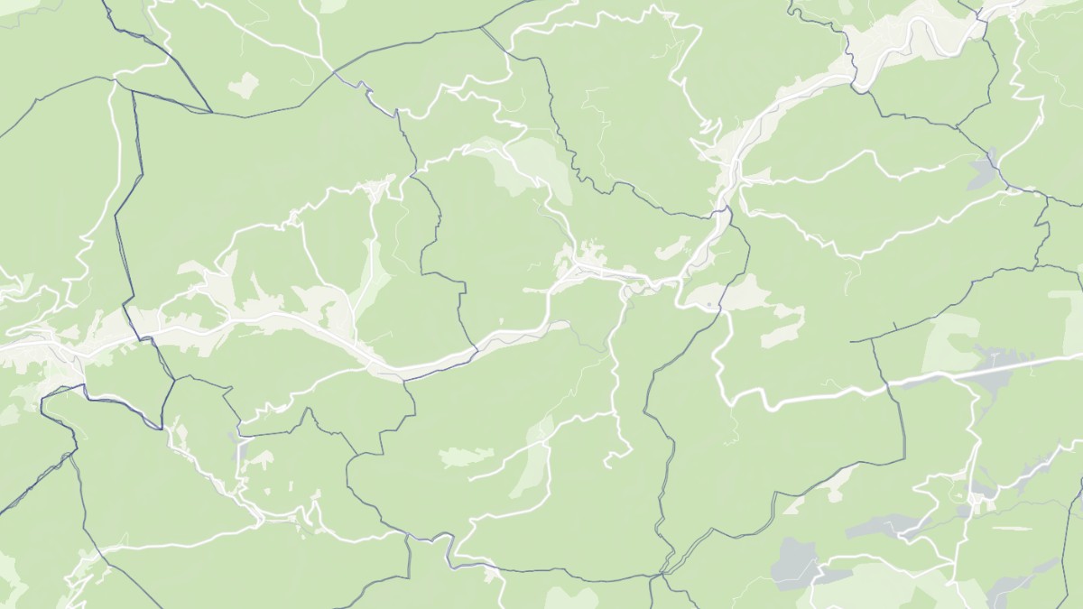 Aperçu cartographique de Saint-Pons-de-Thomières, centré sur la commune