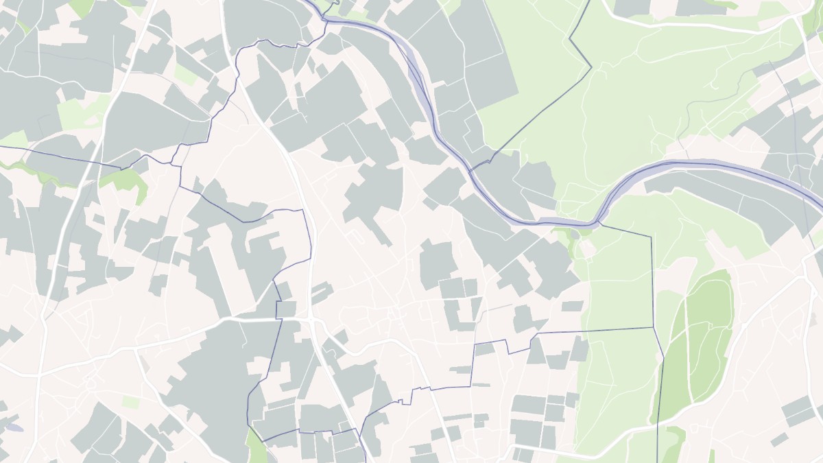 Aperçu cartographique de Saint-Sériès, centré sur la commune