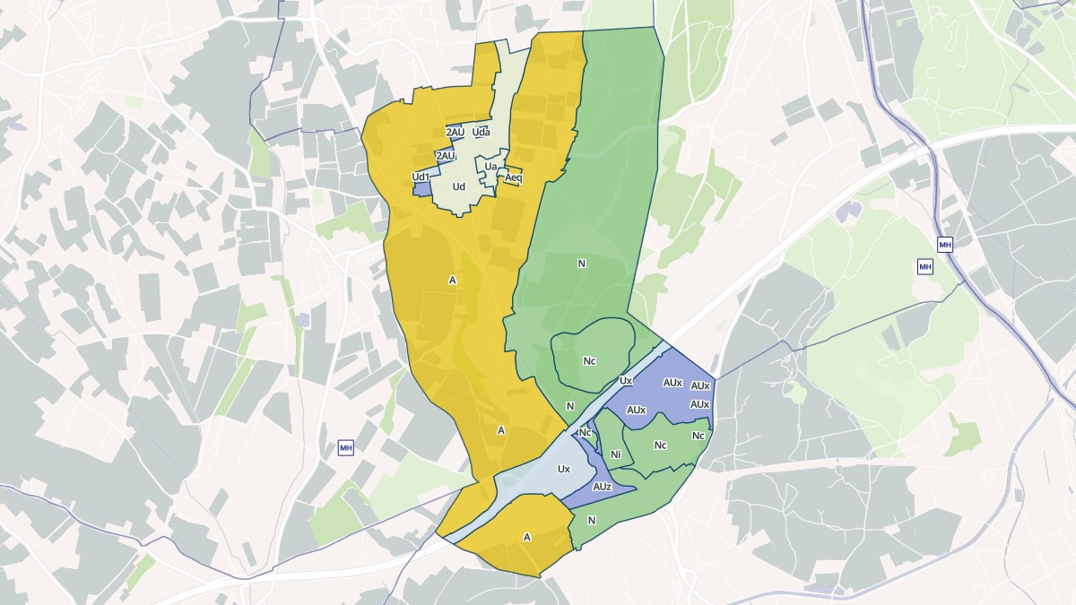 Aperçu cartographique de Saturargues, centré sur la commune