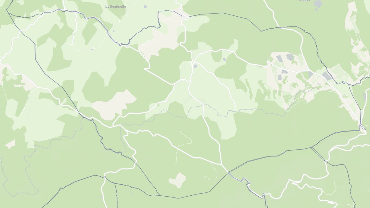 Aperçu cartographique de Le Soulié, centré sur la commune