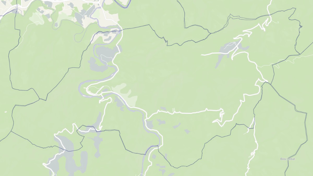 Aperçu cartographique de Vieussan, centré sur la commune