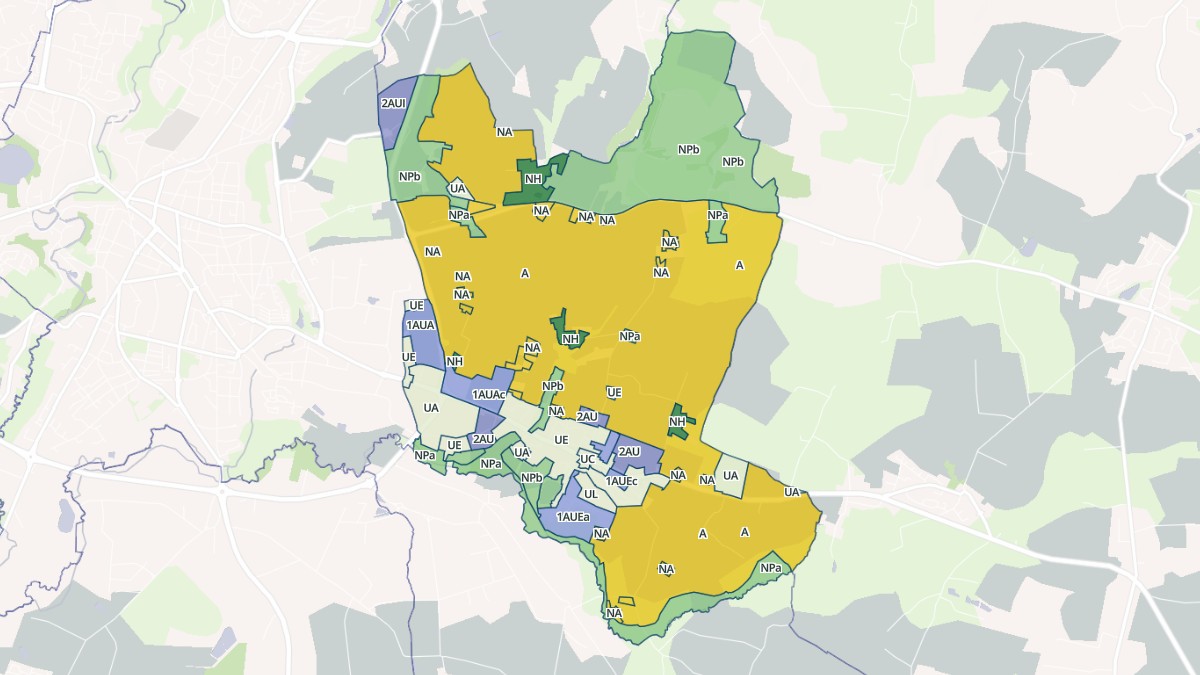 Aperçu cartographique de Beaucé, centré sur la commune