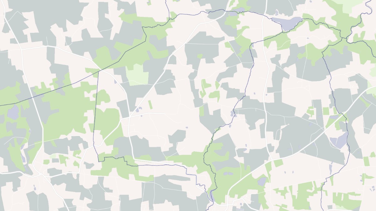 Aperçu cartographique de Bovel, centré sur la commune