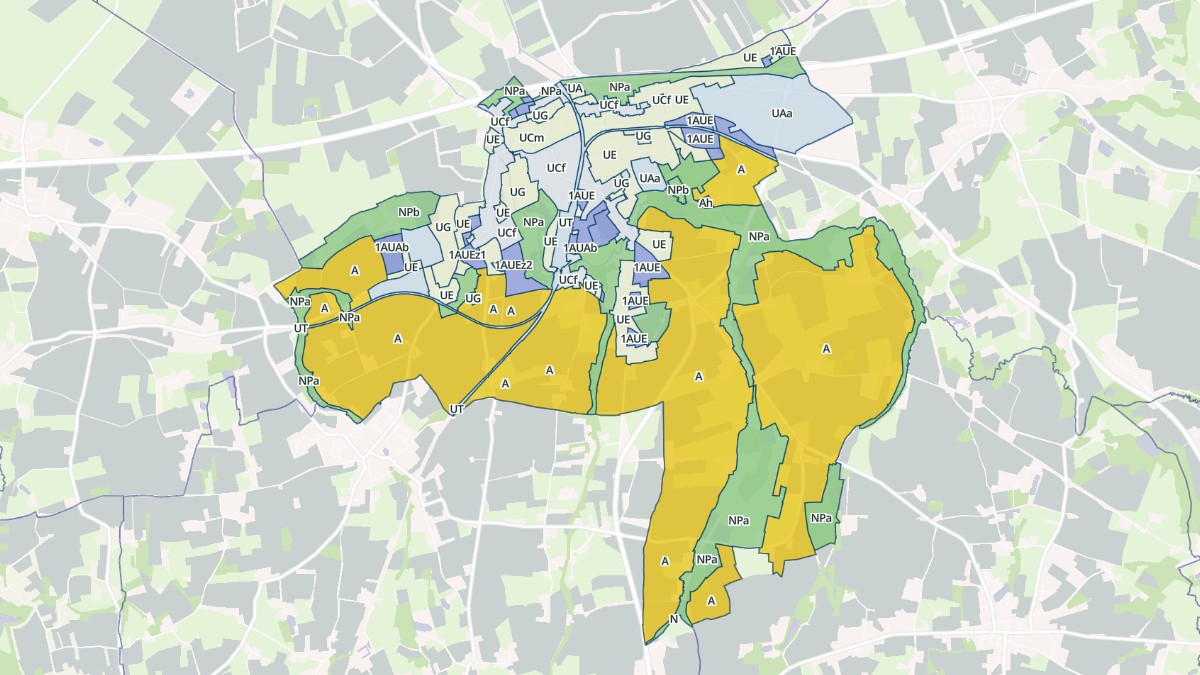 Aperçu cartographique de Dol-de-Bretagne, centré sur la commune