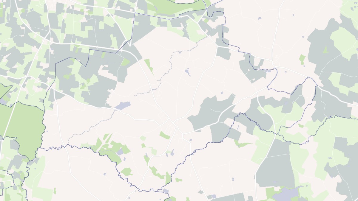 Aperçu cartographique de Livré-sur-Changeon, centré sur la commune