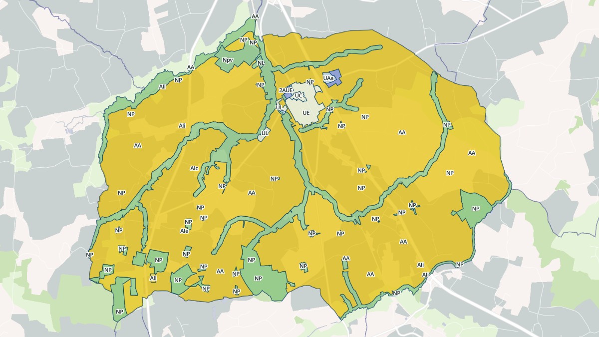 Aperçu cartographique de Quédillac, centré sur la commune