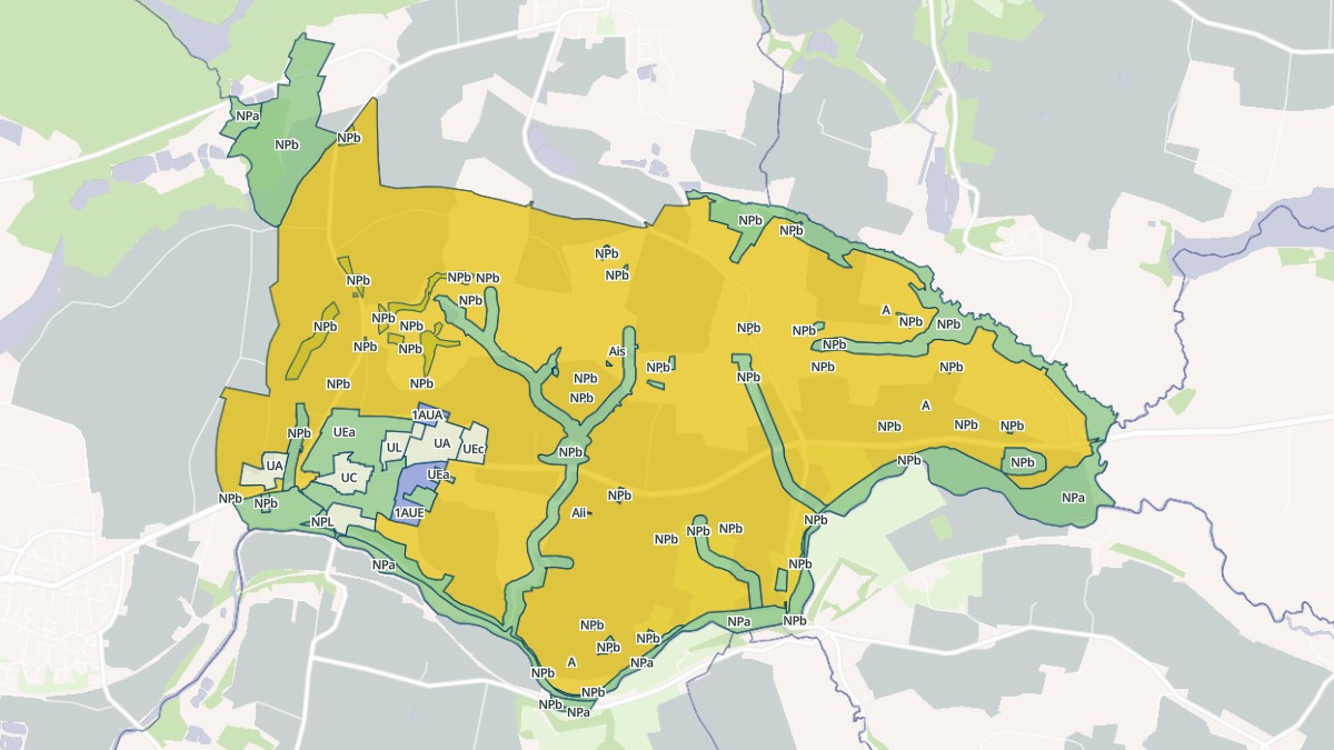 Aperçu cartographique de Saint-Jean-sur-Vilaine, centré sur la commune
