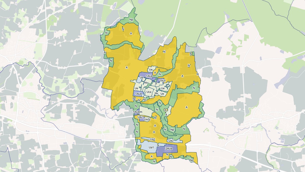 Aperçu cartographique de Servon-sur-Vilaine, centré sur la commune