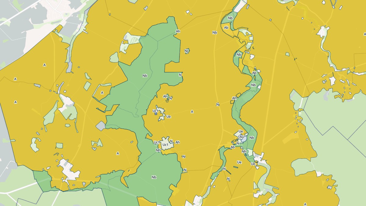 Aperçu cartographique de Brives, centré sur la commune