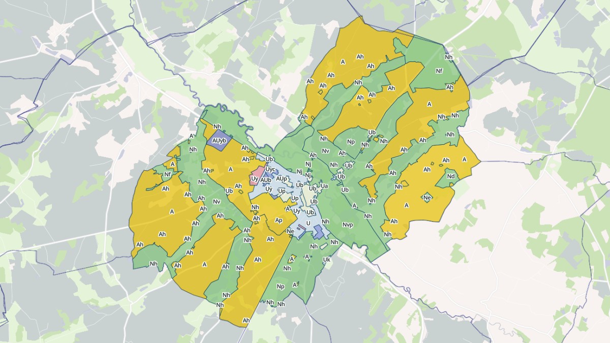 Aperçu cartographique de Châtillon-sur-Indre, centré sur la commune