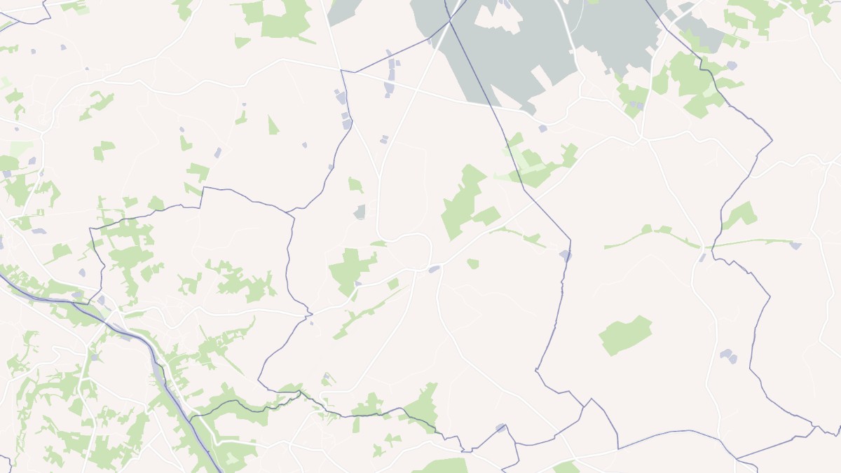 Aperçu cartographique de Chavin, centré sur la commune