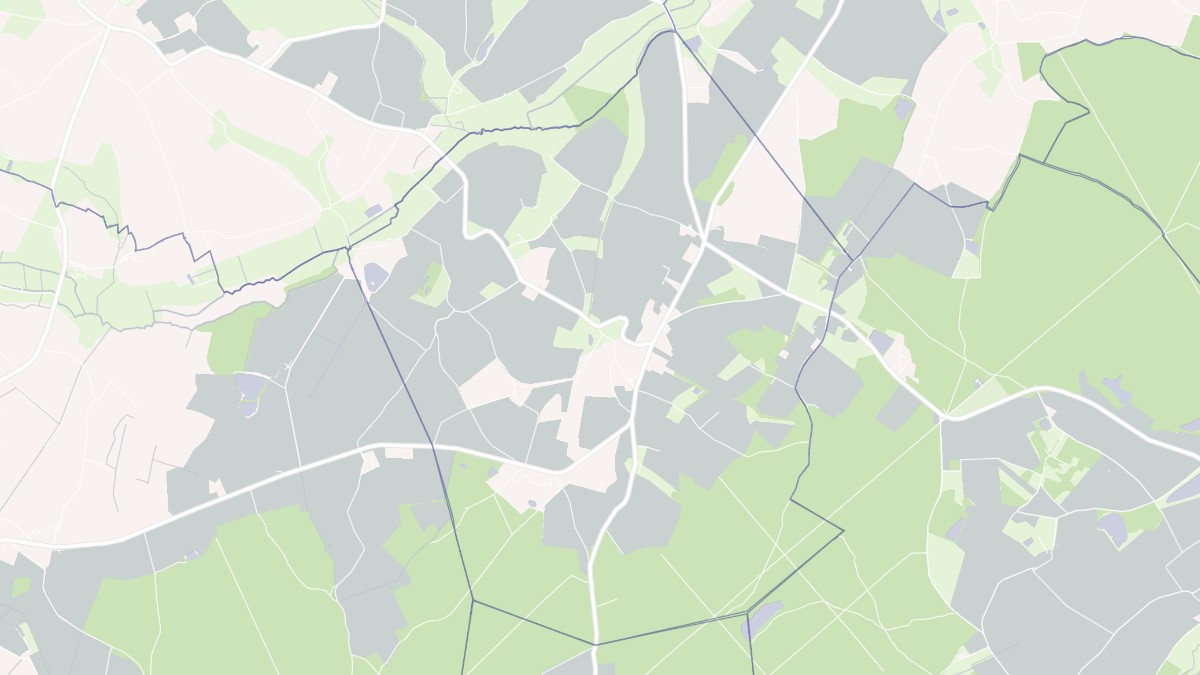 Aperçu cartographique de Frédille, centré sur la commune