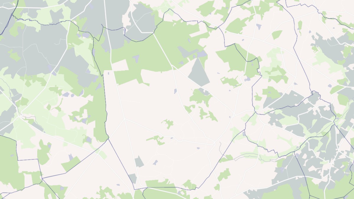 Aperçu cartographique de Heugnes, centré sur la commune