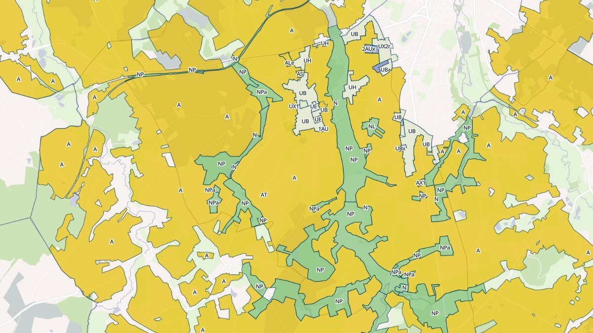 Aperçu cartographique de Le Magny, centré sur la commune