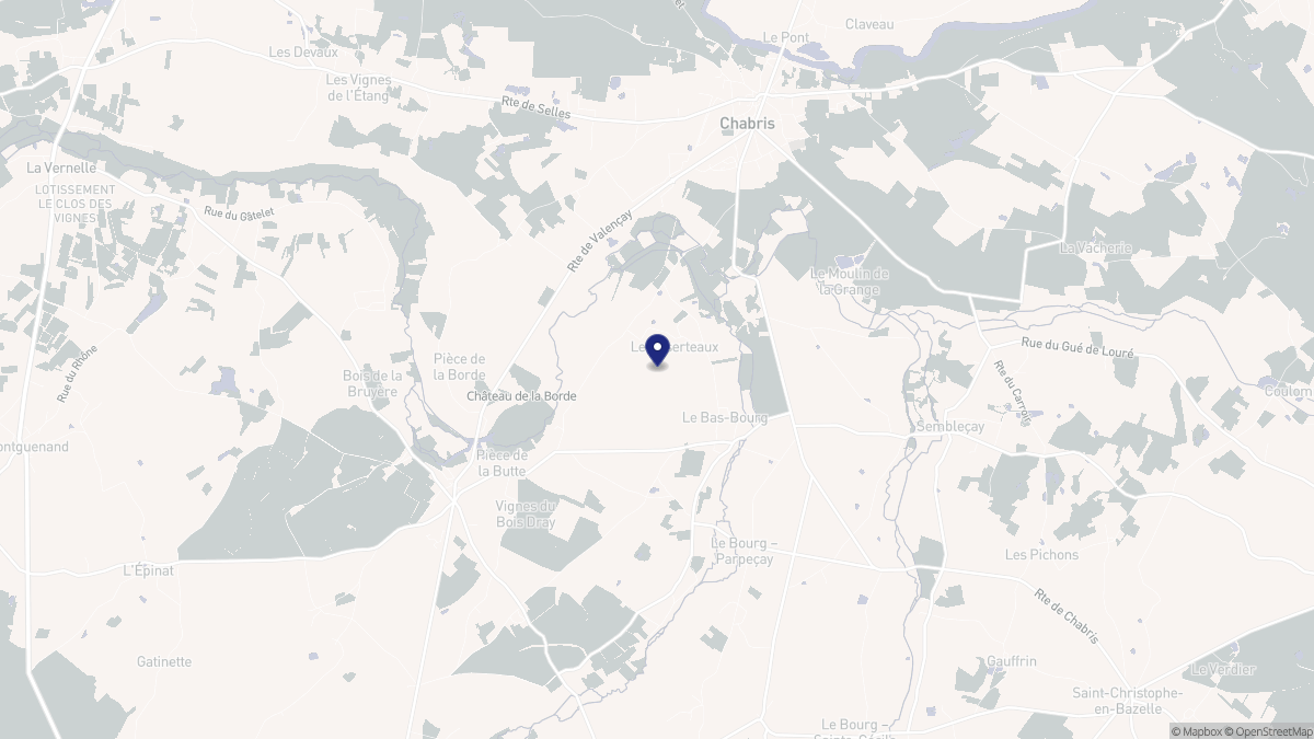 Aperçu cartographique de Menetou-sur-Nahon, centré sur la commune