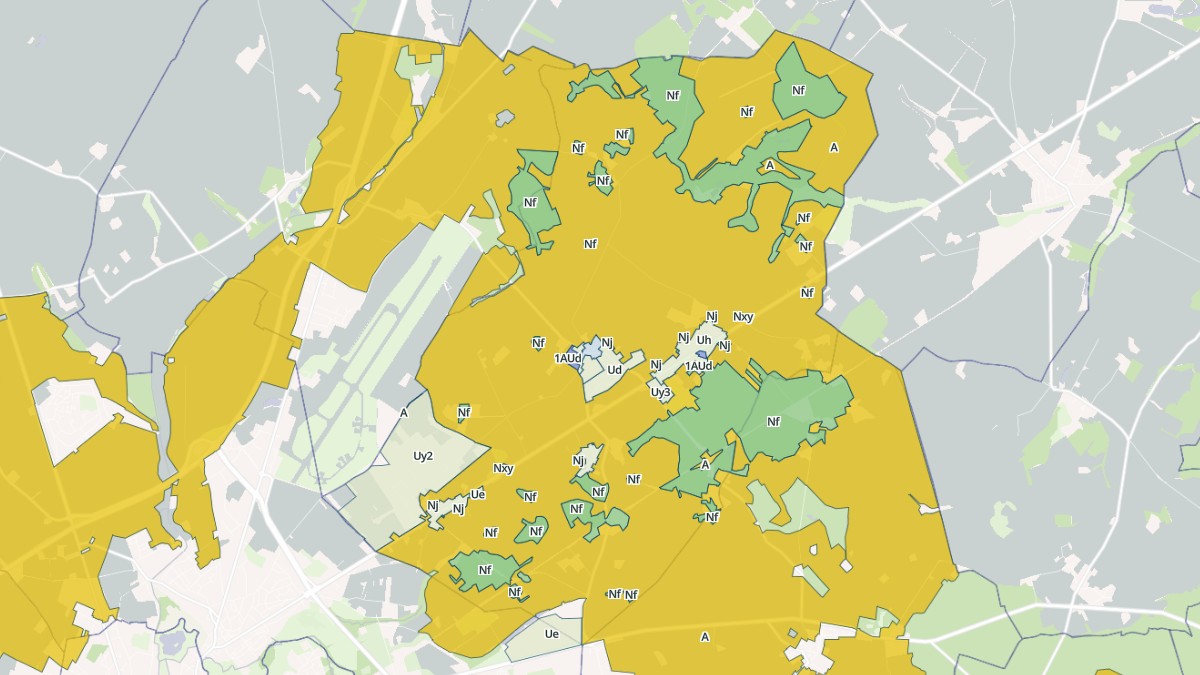Aperçu cartographique de Montierchaume, centré sur la commune