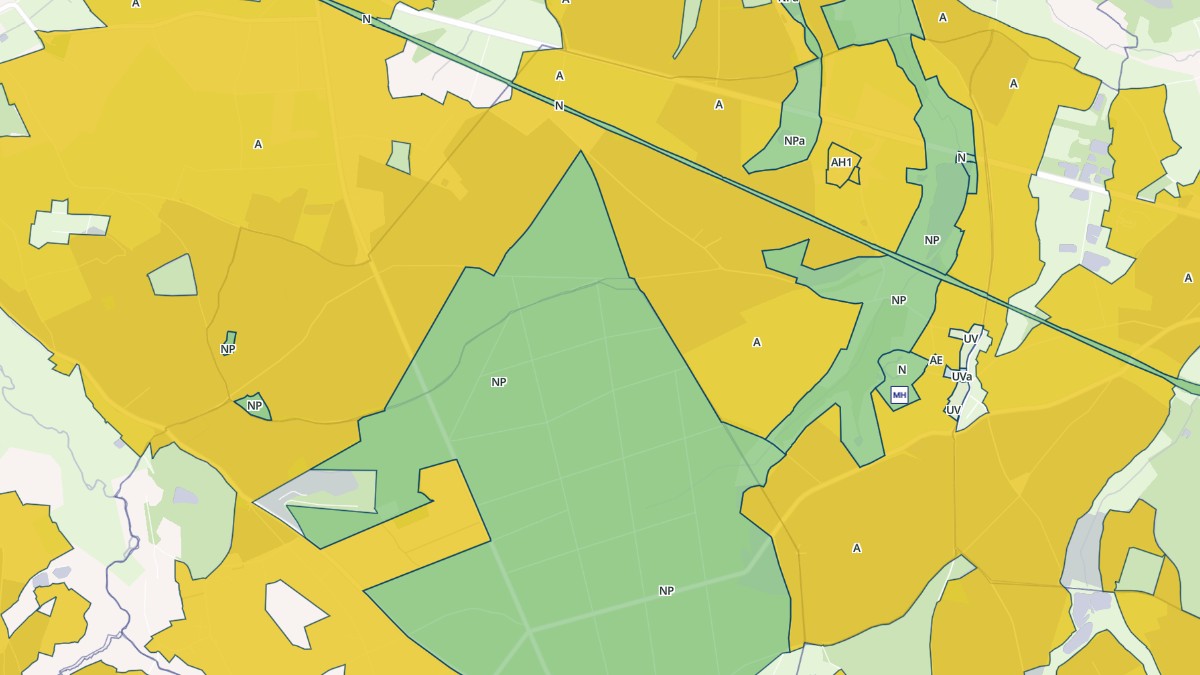 Aperçu cartographique de La Motte-Feuilly, centré sur la commune