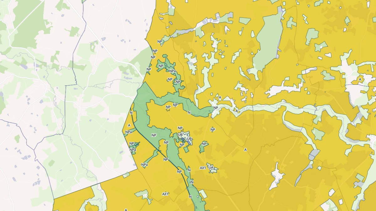 Aperçu cartographique de Nohant-Vic, centré sur la commune