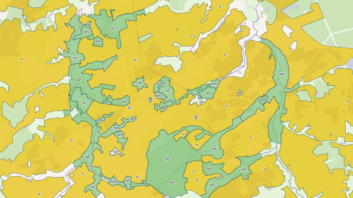 Aperçu cartographique de Pouligny-Saint-Martin, centré sur la commune