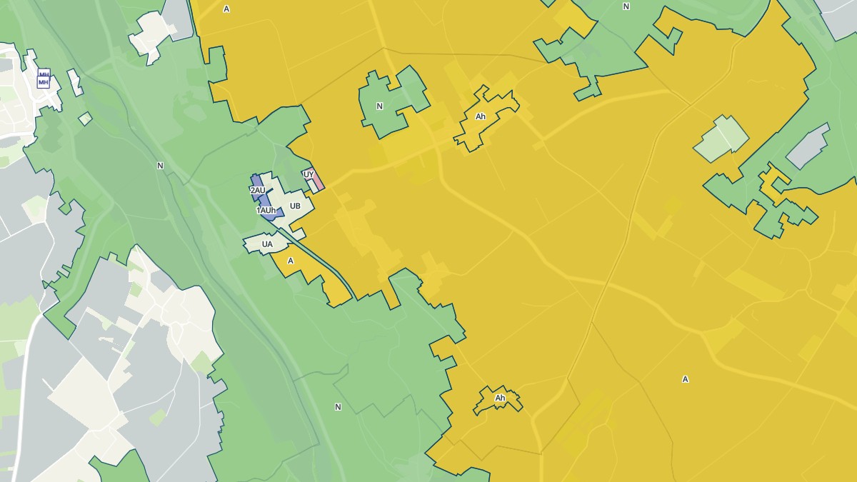 Aperçu cartographique de Preuilly-la-Ville, centré sur la commune