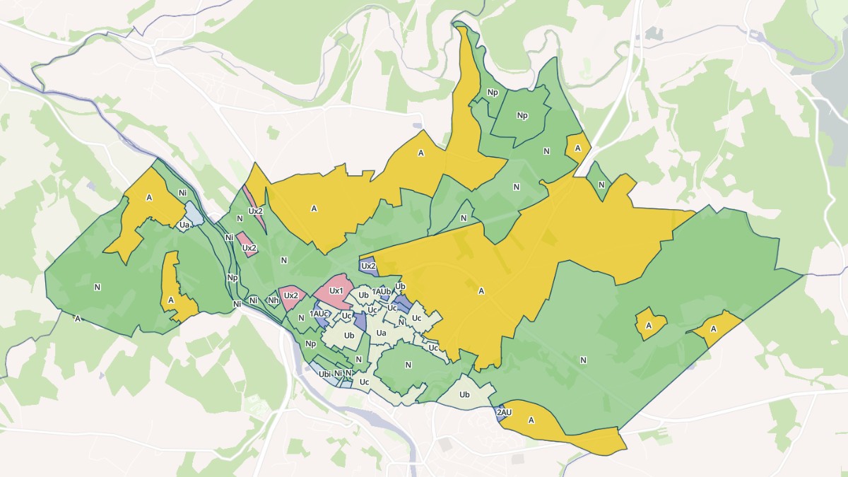 Aperçu cartographique de Saint-Marcel, centré sur la commune