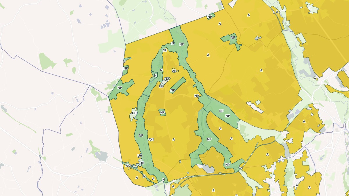 Aperçu cartographique de Sarzay, centré sur la commune