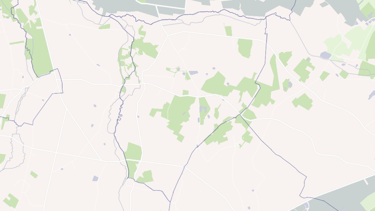 Aperçu cartographique de Sembleçay, centré sur la commune