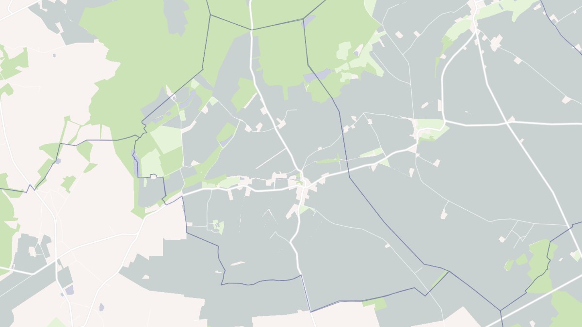 Aperçu cartographique de Sougé, centré sur la commune