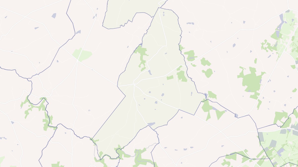 Aperçu cartographique de Tilly, centré sur la commune
