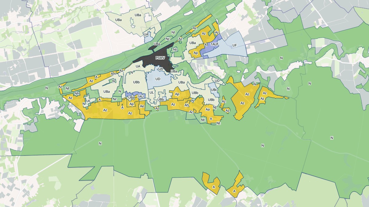 Aperçu cartographique de Amboise, centré sur la commune