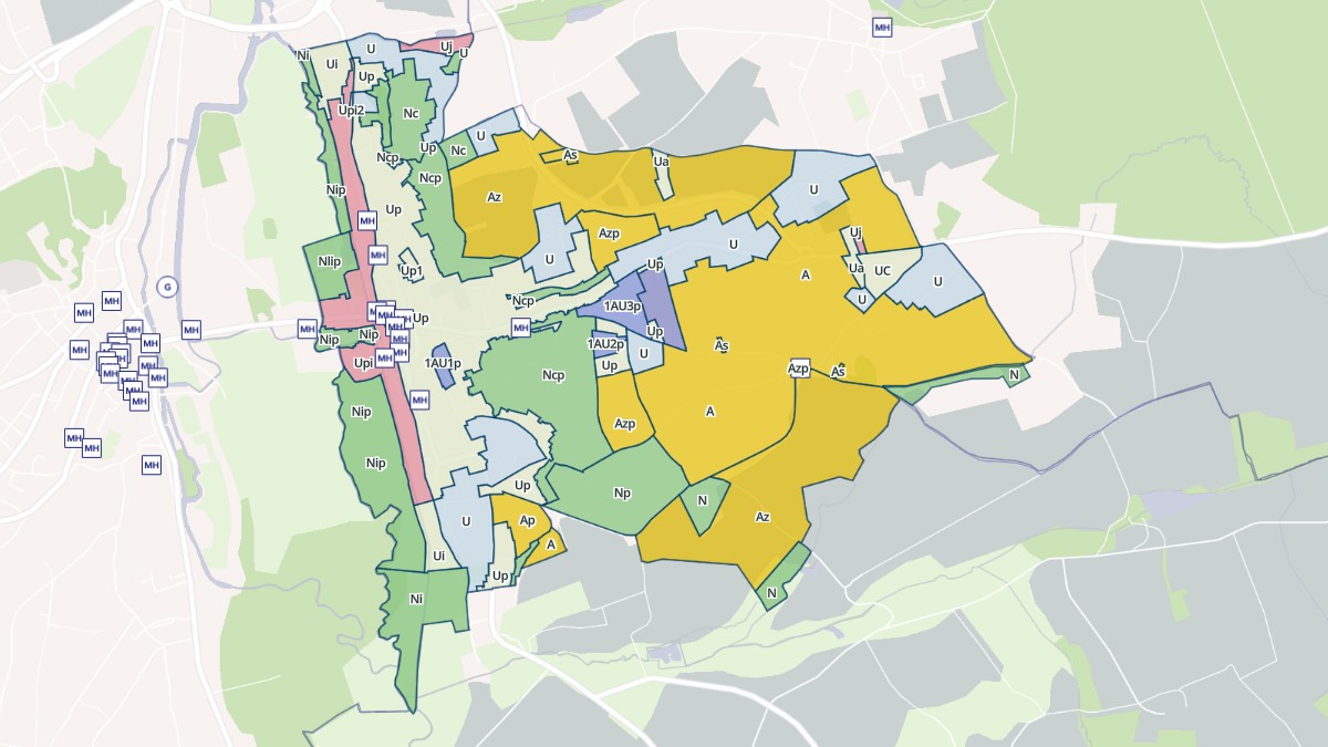 Aperçu cartographique de Beaulieu-lès-Loches, centré sur la commune