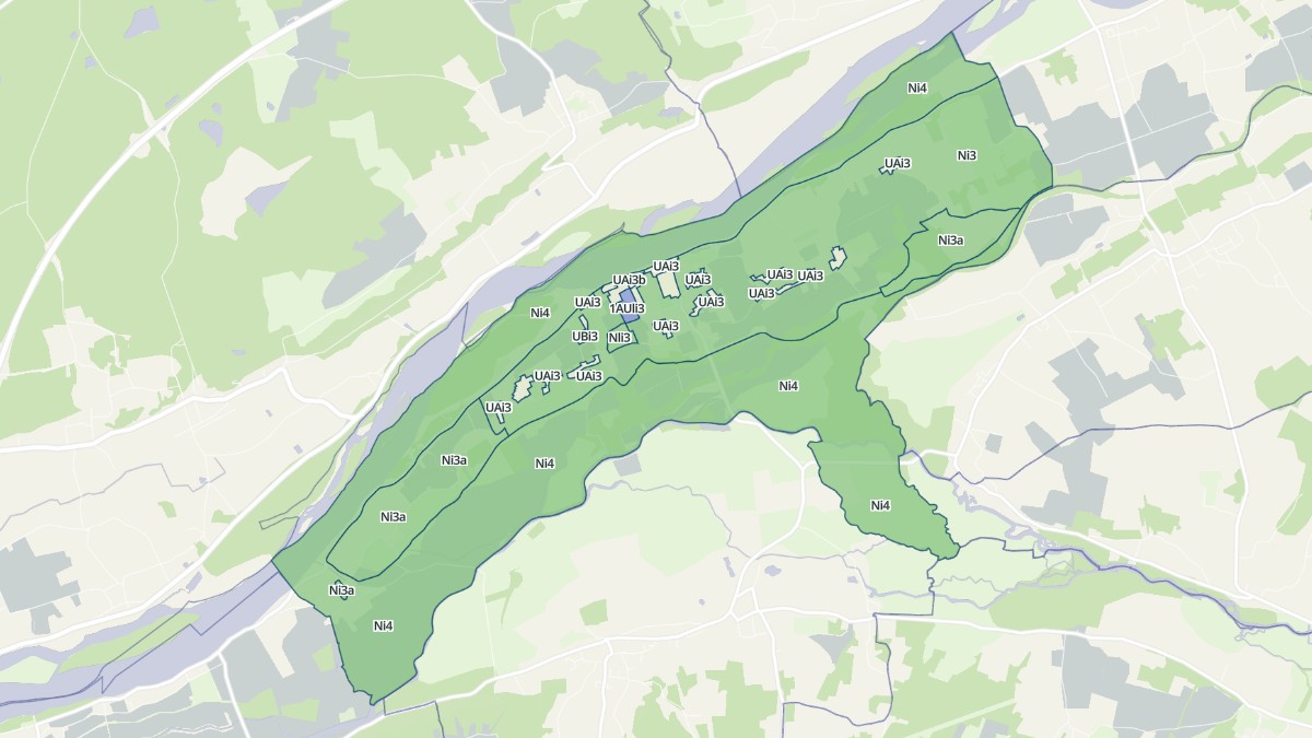 Aperçu cartographique de Bréhémont, centré sur la commune