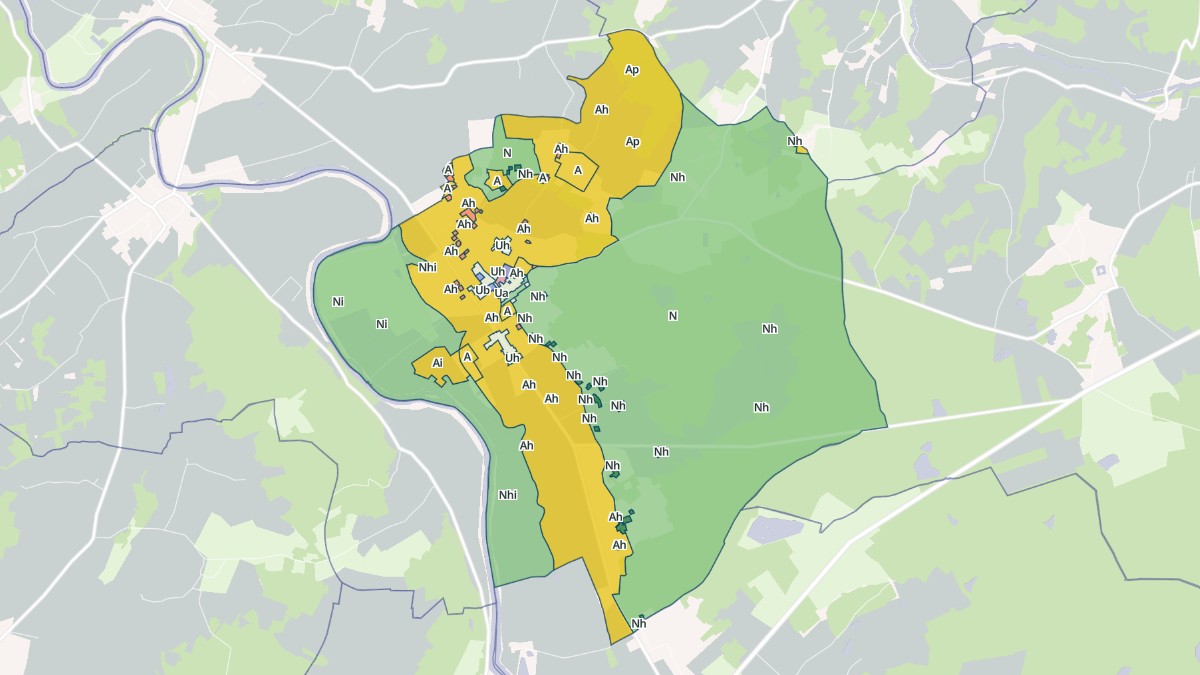 Aperçu cartographique de Chambon, centré sur la commune