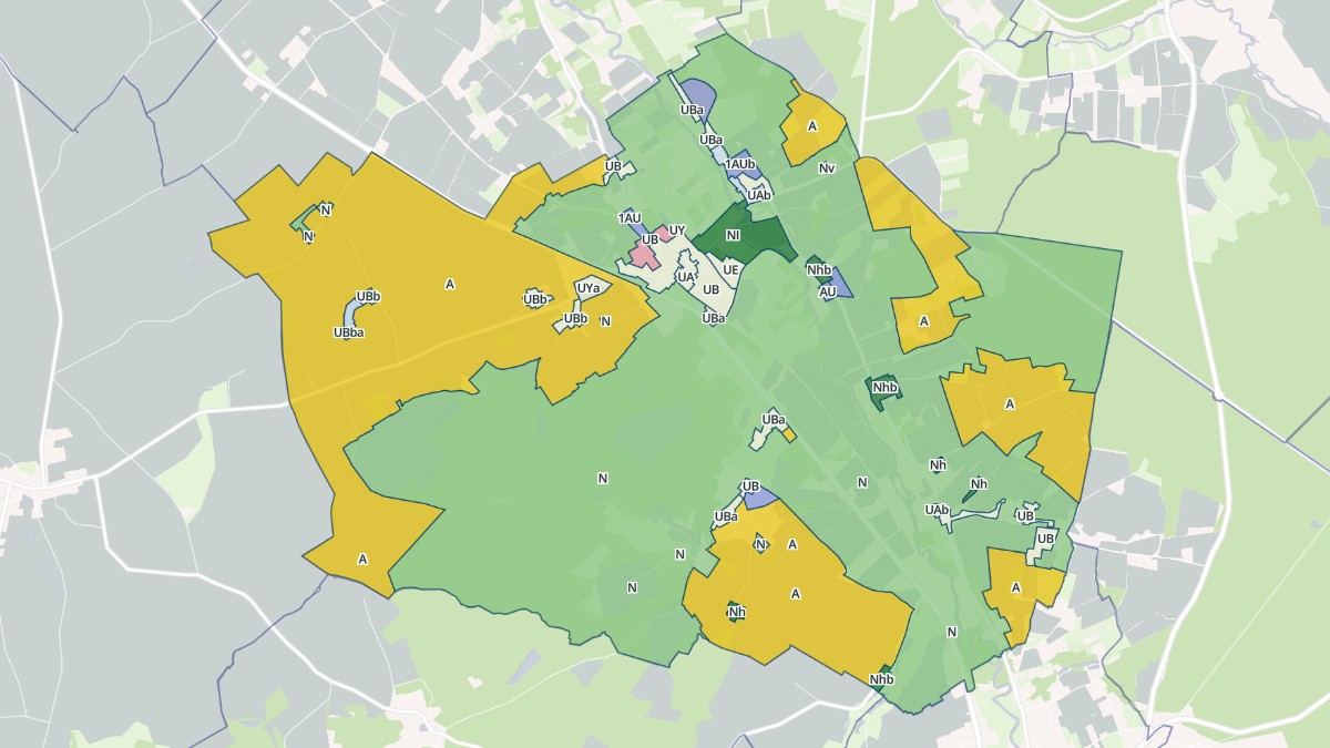 Aperçu cartographique de Chambourg-sur-Indre, centré sur la commune